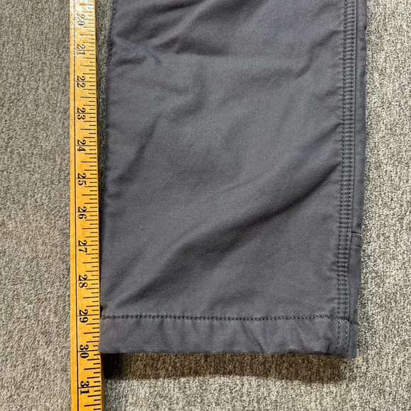 Carhartt Full Swing Relaxed Fit Work Pants Mens 34x30 Gray Reinforced Knee Cargo - Picture 7 of 13